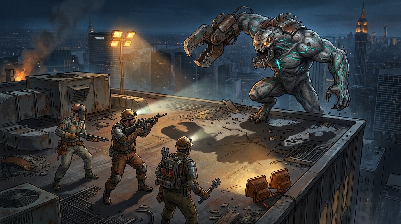 One World Trade Center — extreme threat, rooftop boss encounter