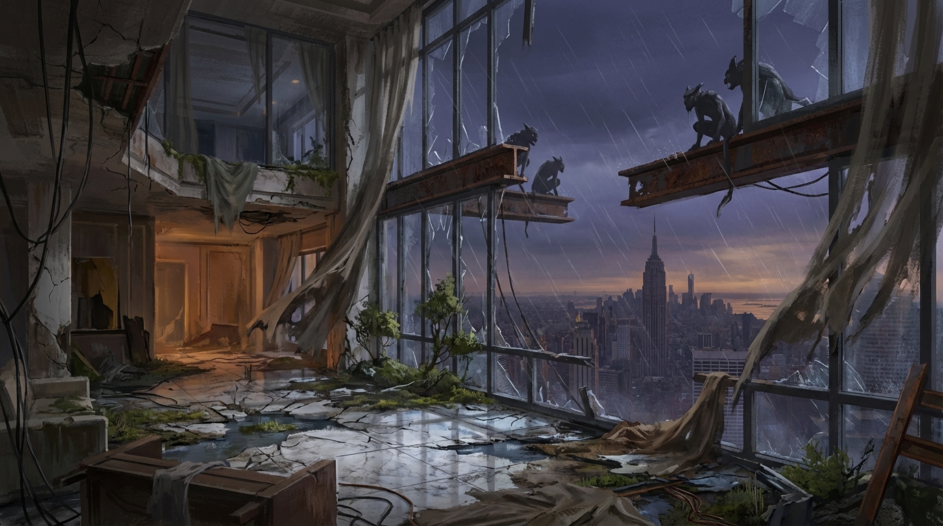 Penthouse — MetLife rooftop, wind exposure